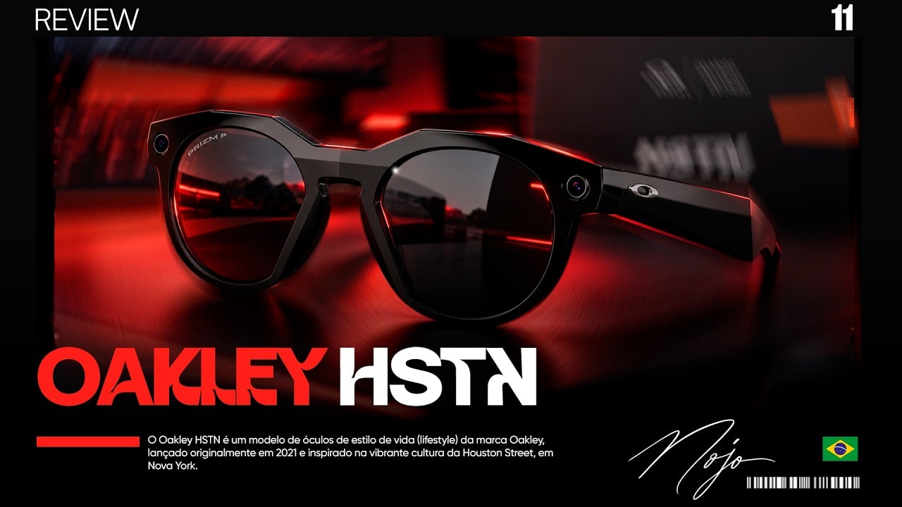 Thumbnail do vídeo sobre o Oakley Meta HSTN